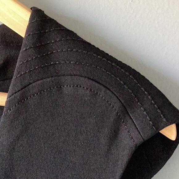 DIANE Von FURSTENBERG Black Cap Sleeve Dress - Picture 5 of 9